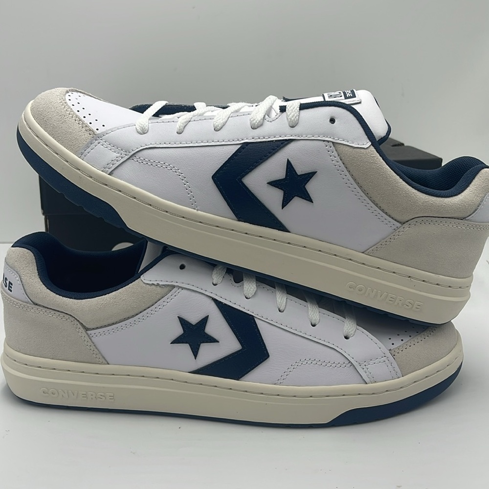 Converse Men’s Sneakers A10124C
PRO BLAZE CLASSIC OX WHITE/NAVY/VAPOROUS GRAY - Picture 15 of 16